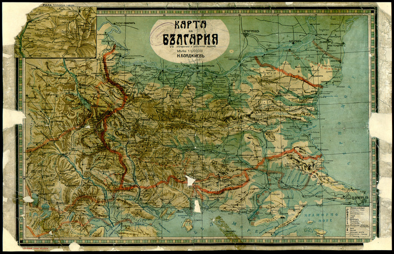 Карта на България