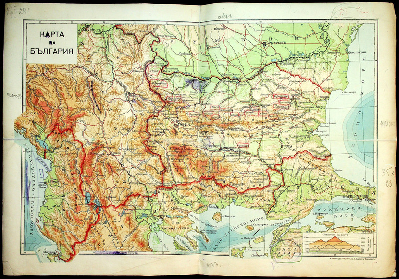 Карта на България