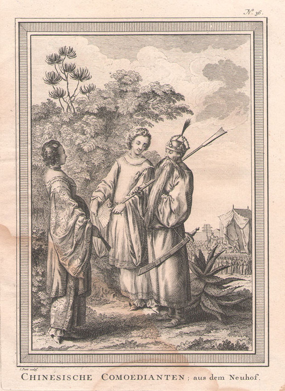Chinesische Comoedianten: aus dem Neuhof