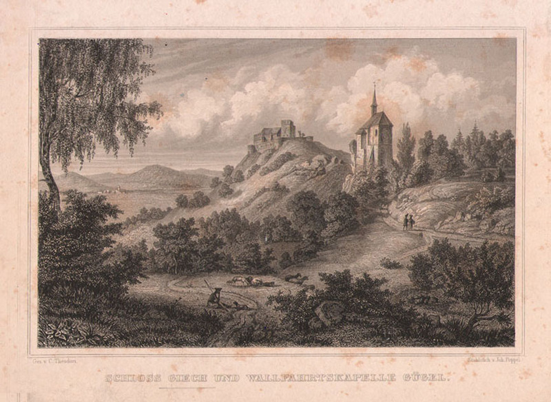 Schloss giech und Wallfahrtskapelle Guel