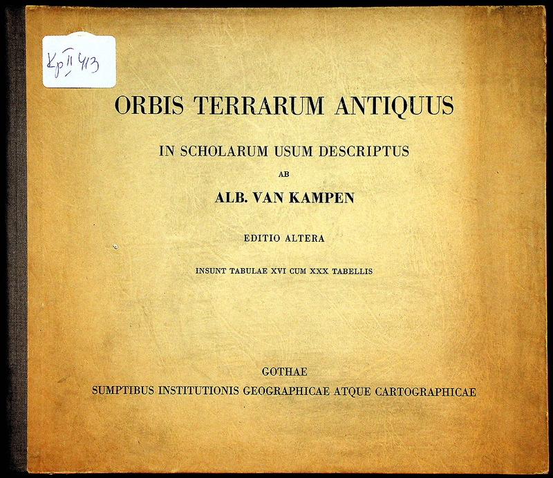 Orbis terrarum antiquus in scholarum usum descriptus