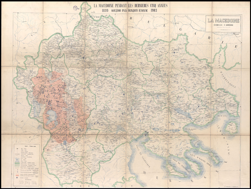 La Macedoine pendant les dernieres cinq annees 1899-1903 = Македония през последните пет години1899-1903