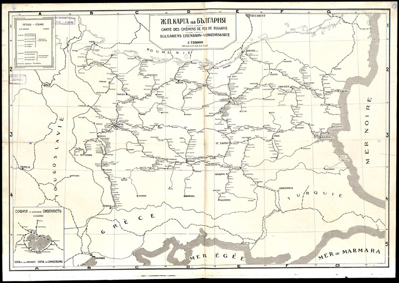 Ж. п. карта на България
