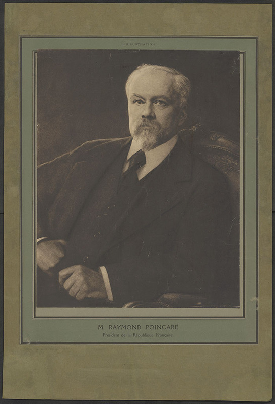 Raymond Poincare,  President de la Republic Francais