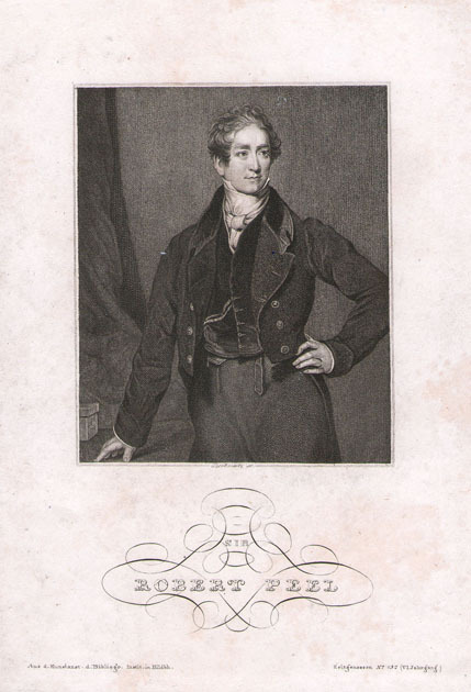 Sir Robert Peel 2nd Baronet