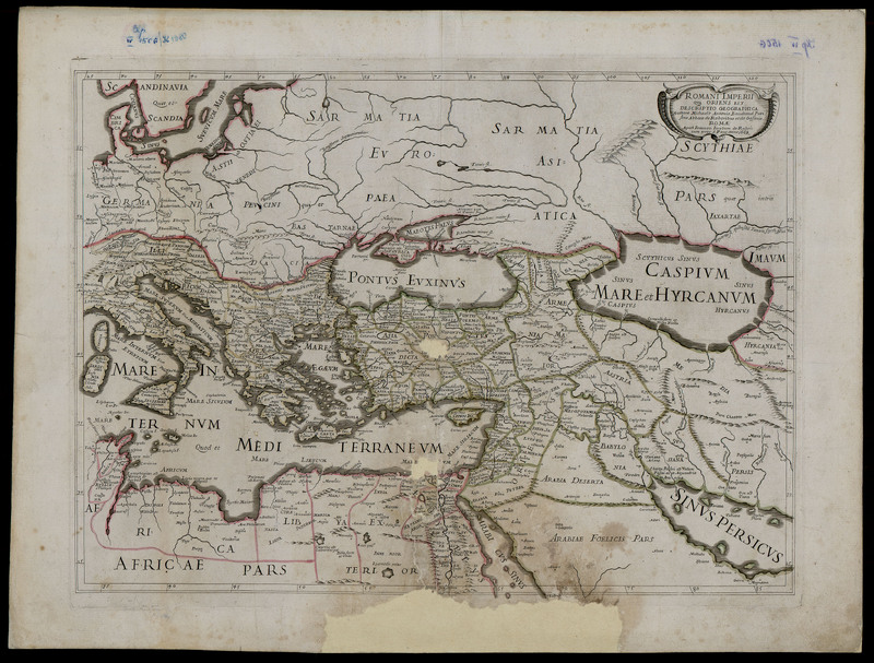 Romani Imperii qua Oriens est Descriptio Geographica Authore Michaele Antonio Baudrand . . .