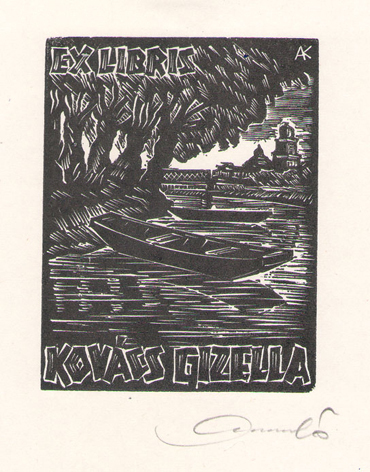 Exlibris Kovacs Gizella