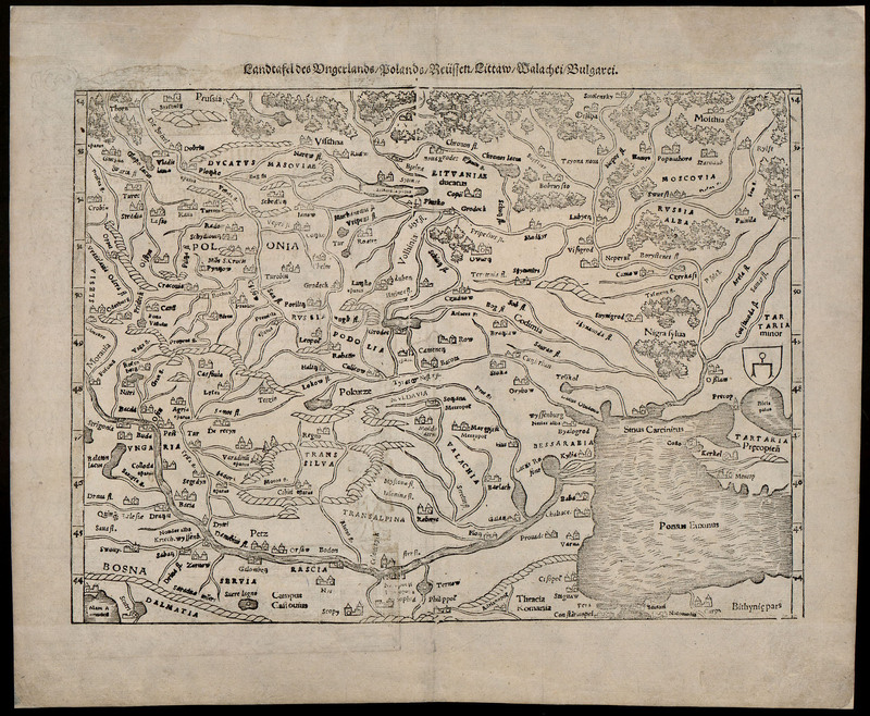 Landtafel des Ungerlands, Polands, Russen, Littaw, Walachei und Bulgarei