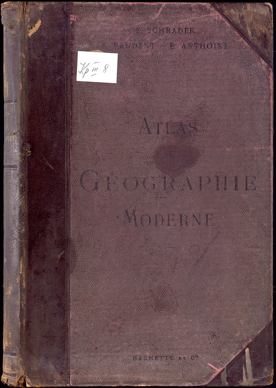 Atlas geographie de moderne