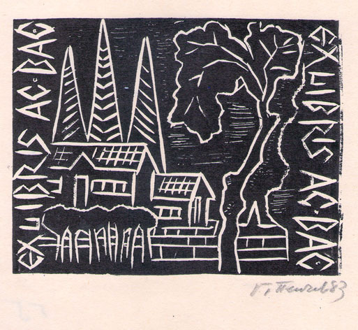 Exlibris Ас. Вас.