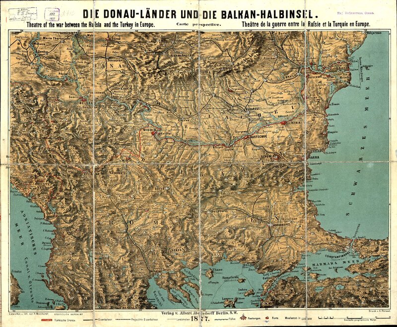 Die Donau-Lander und die Balkan-Halbinsel