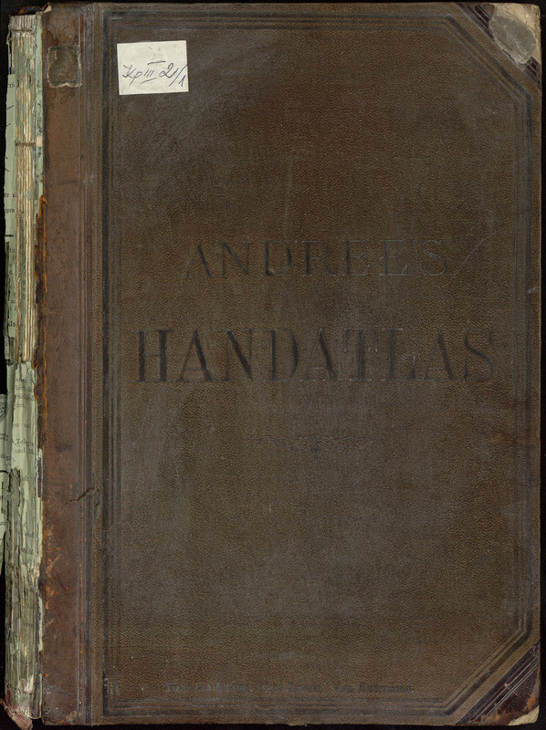 Richard Andree's Allgemeiner Handatlas in sechsundachtzig Karten mit erlauterndem Text. Herausgegeben von der Geographischen Anstalt von Velhagen & Klasing in Leipzig