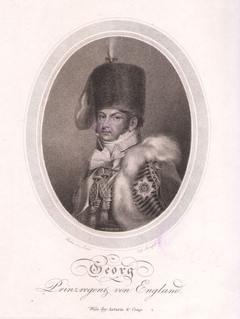 Georg. Prinzregent von England