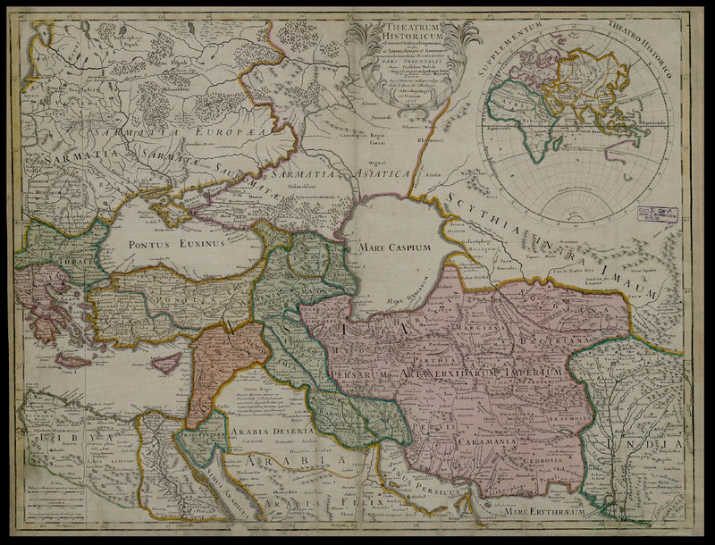 Carte de la Grece. Dresse sur un grand nombre de memoires anciens et nouveaux, sur Ceux de Mrs. Wheler et Tournefort sur les Observation Astronomiques de Mr. Vernon du P. Feuillee Minime & C.