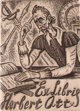 Exlibris Herbert Ott