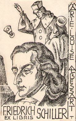 Exlibris Marie Louise Albessart
