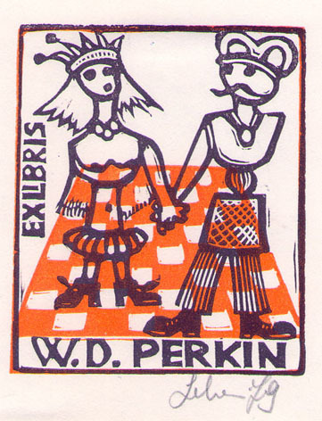 Exlibris W. D. Perkin
