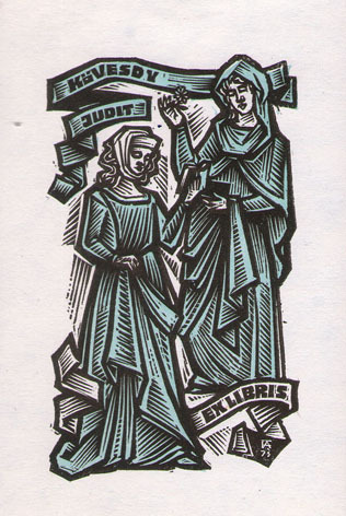 Exlibris Kuvesdy Judit