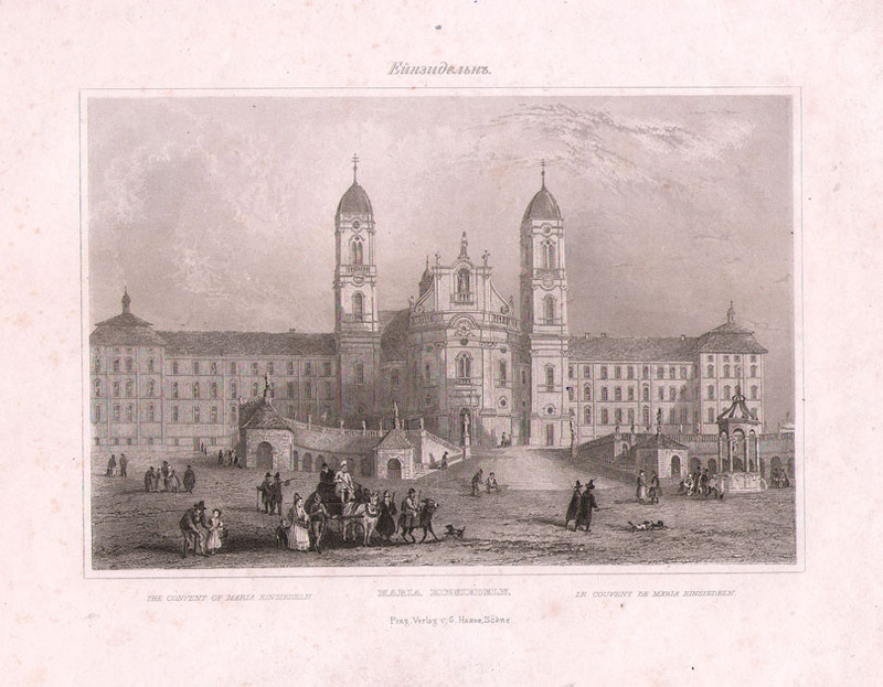 Maria Einsiedeln, Einsiedeln Kloster.