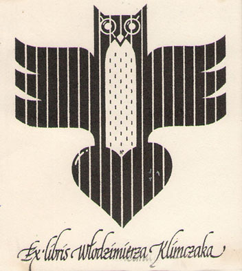 Exlibris Wlodzimierza Klimczaka