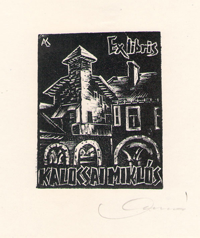 Exlibris Kalocsai Miklos