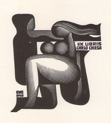 Ex libris Carlo Chiesa