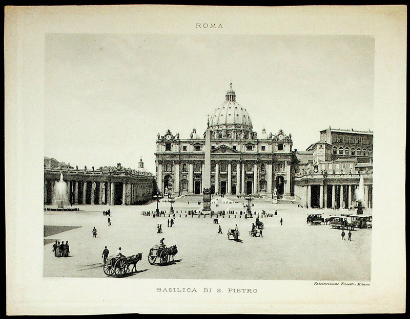 ROMA. Basilica di s. Pietro