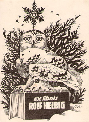Ex libris Rolf Helbig