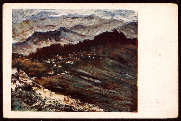 Белоградчик - Общ изглед. Belogradtschik - Totalansicht. Belogradchik - Vue generale