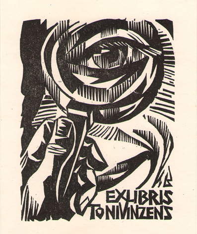 Exlibris Toni Vinzens