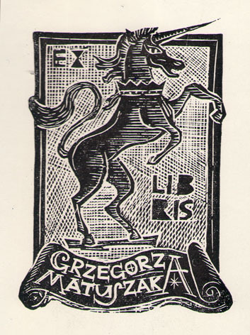 Exlibris Grzegorz Matyszak