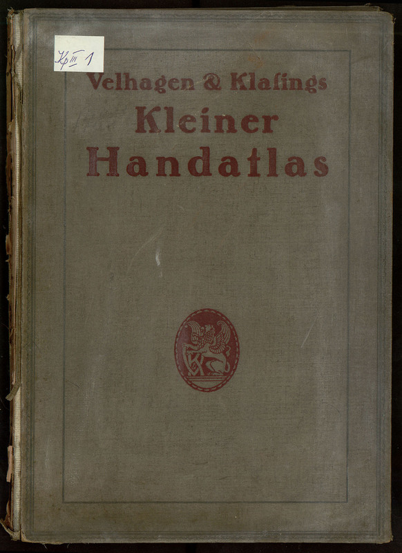 Velhagen & Klasings Kleiner Handatlas in 108 Kartenseiten