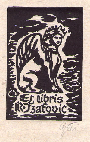 Exlibris R. Isakovic