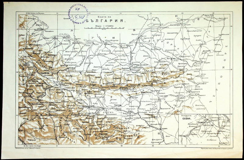 Карта на България