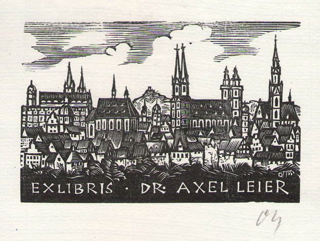Exlibris dr. Axel Leier