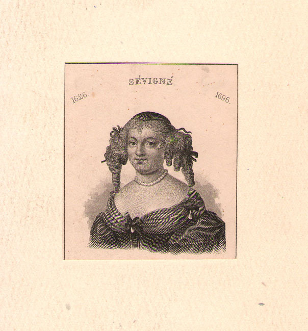 Sеvignе [Marie de Rabutin-Chantal] :1626 - 1696