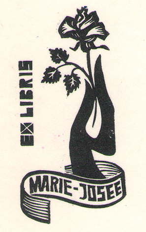 Exlibris Marie-Josee