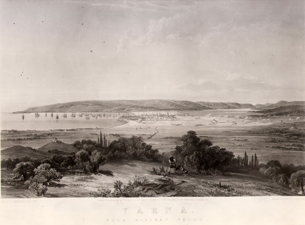 Varna from Kafirlu Tepeh= Варна. Поглед от франгенските възвишения