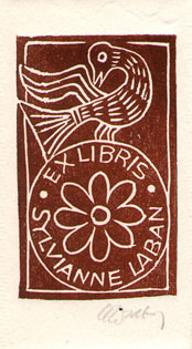 Exlibris Sylvianne Laban