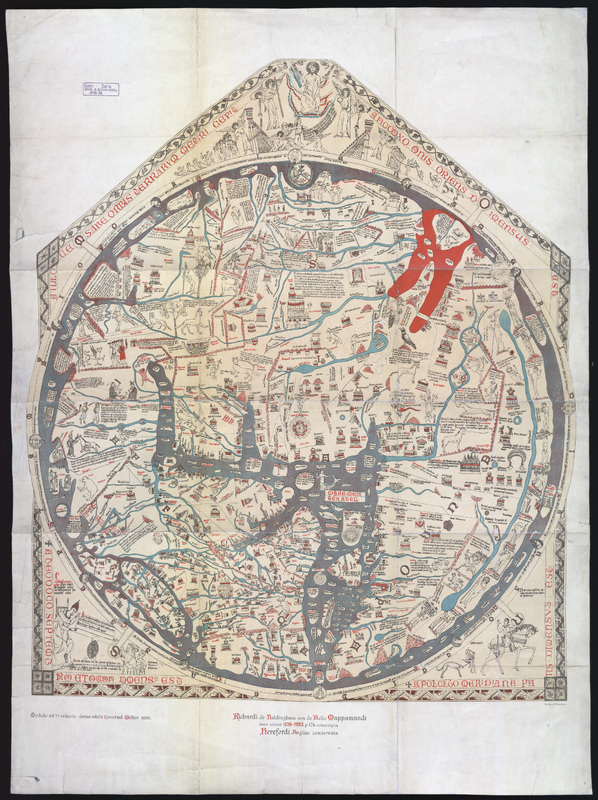 Richardi de Haldingham seu de Bello Mappamundi inter annos 1276-1283 p. Ch.conspirata Herefordi Angliae consrvata