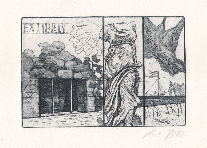 Exlibris Петър Величков
