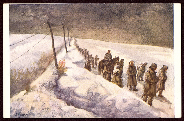 Сръбски пленници. Prisonniers serbes. Serbische Gefangene.