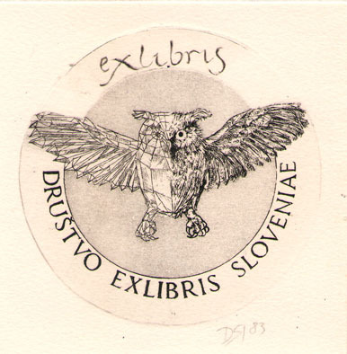 Exlibris Drustvo Exlibris Sloveniae
