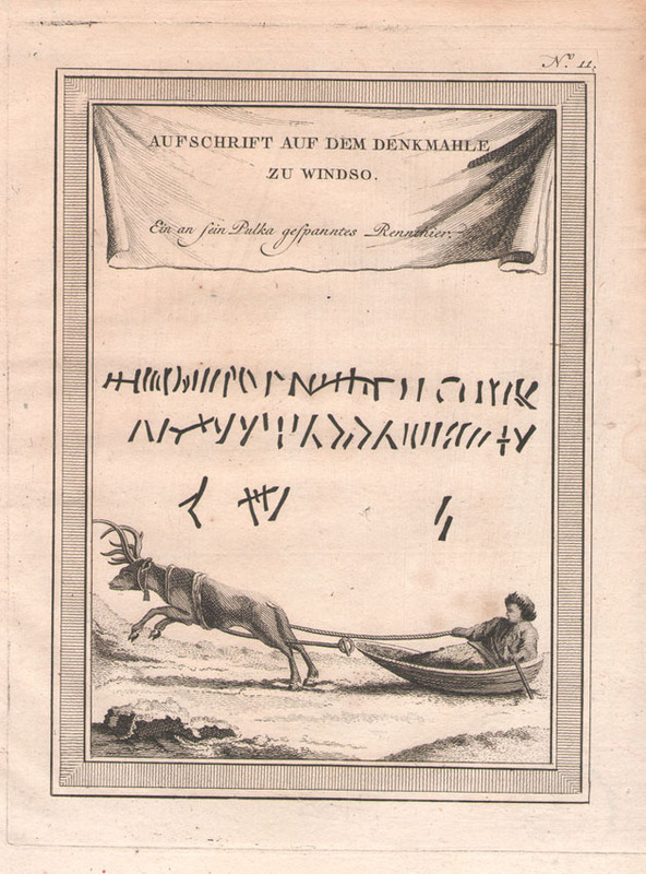 Aufschrift auf dem denkmahle zu windso