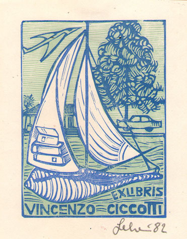 Exlibris Vincenzo Ciccotti