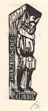 Exlibris Harzbucherei