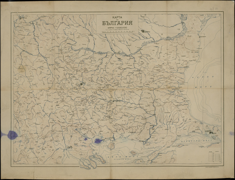 Карта на България