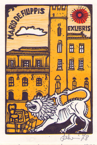 Exlibris Mario de Filippis