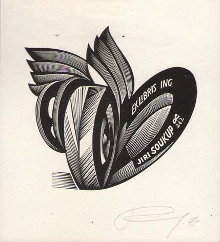 Exlibris ing. Jiri Soukup