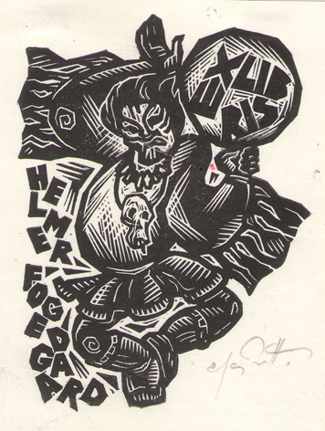 Exlibris Helmer Fogedgard